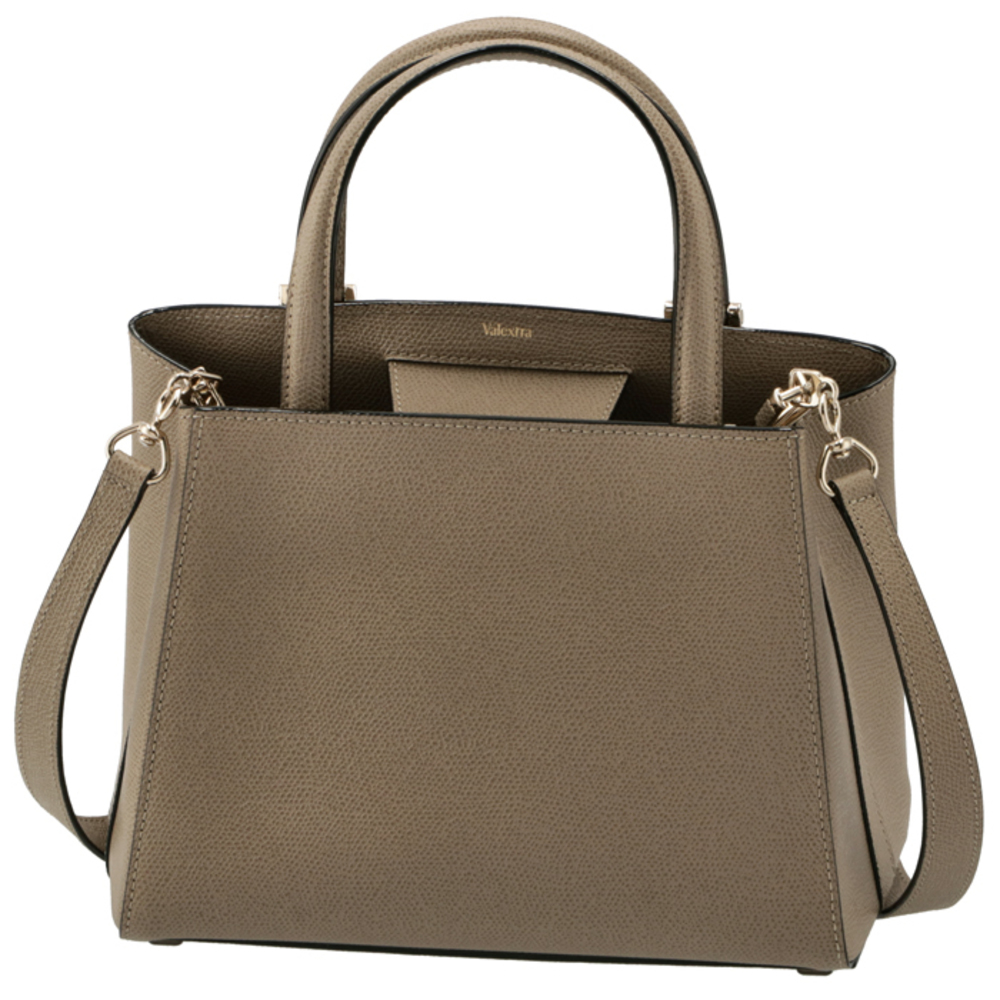 Valextra Triennale Small Tote Bag Oyster Gray